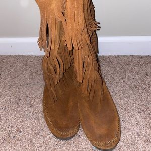 Brown Minnetonka Boots